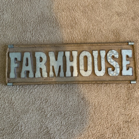 Rustic “Farmhouse” Sign - Picture 1 of 9